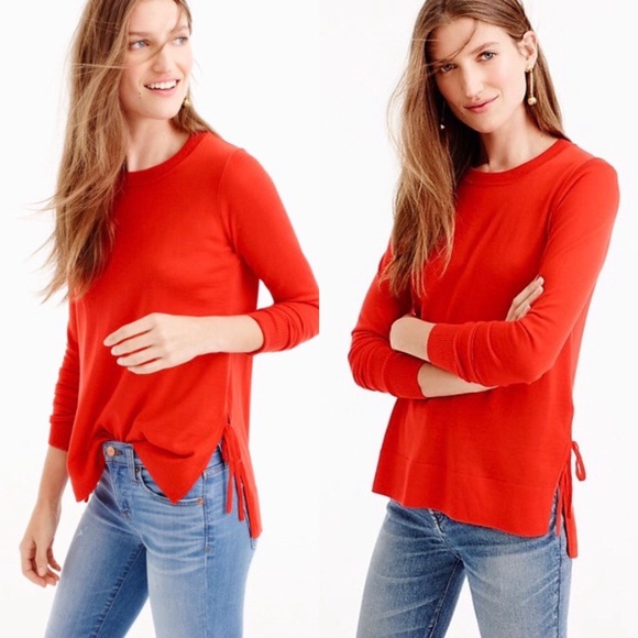 J. Crew Sweaters - J. Crew 100% Merino Wool side slit sweater